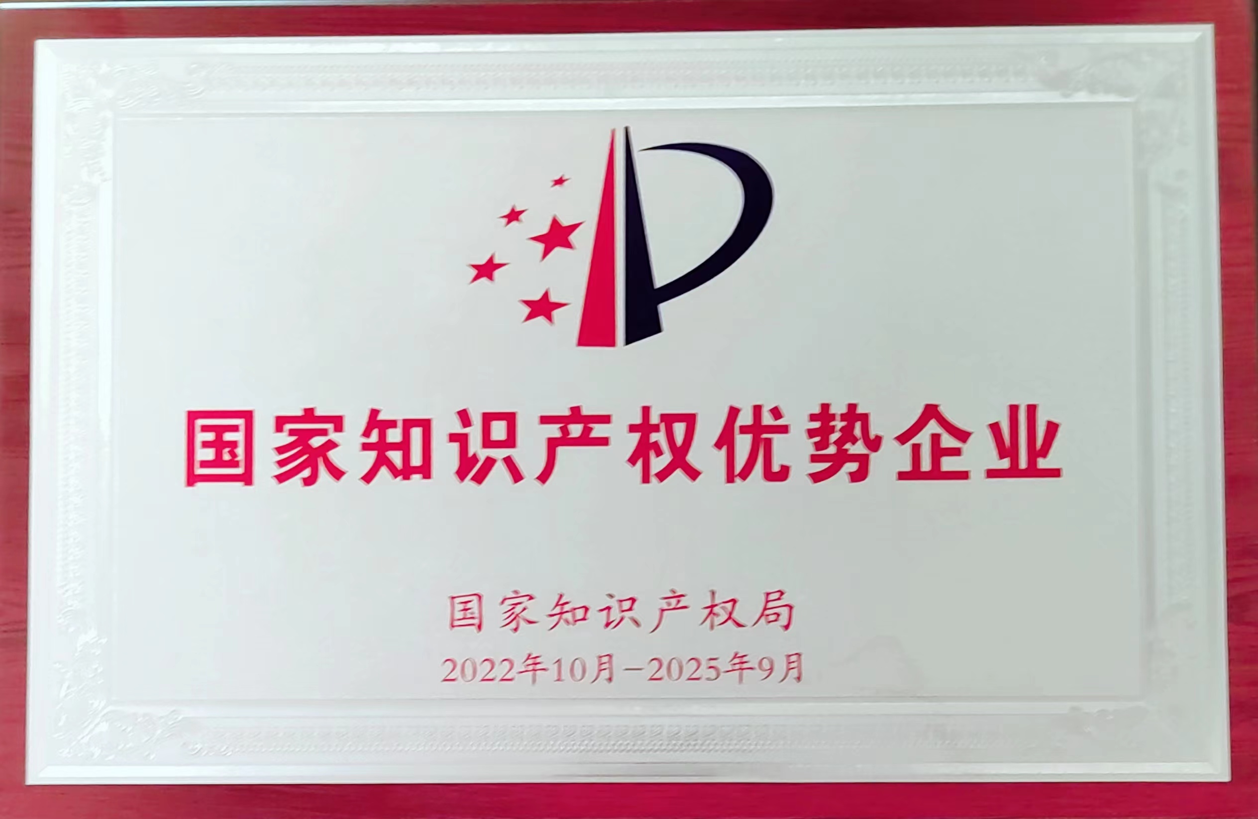 国家知识产权优势企业